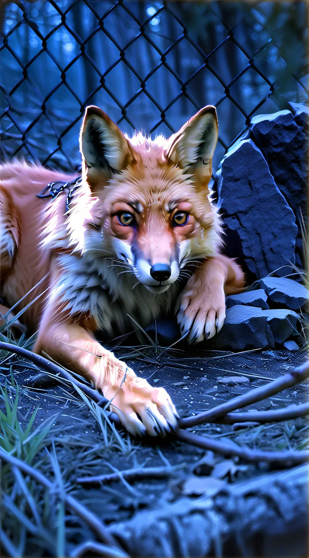 ai character: Custom Fox Story! background