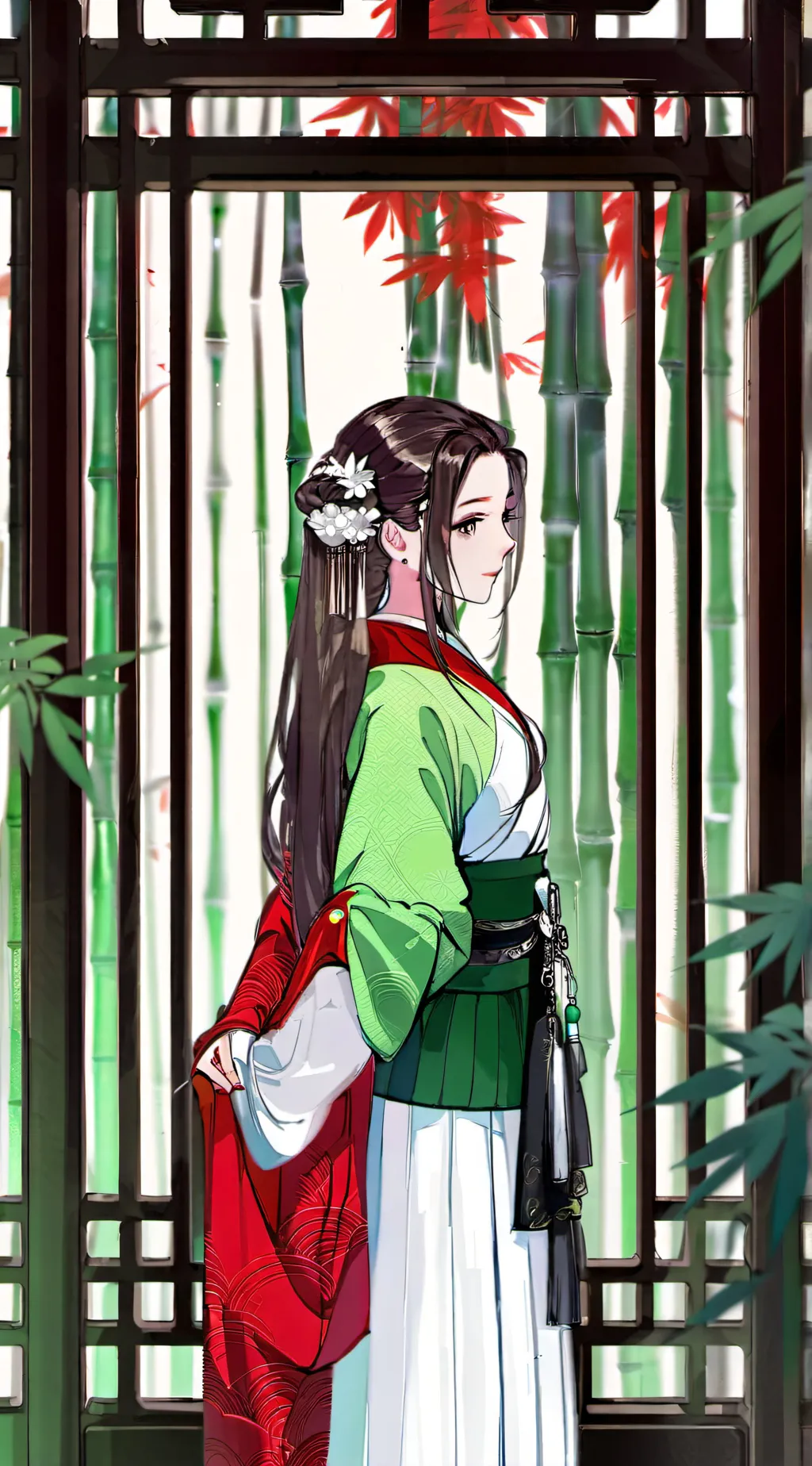 ai character: Lin background