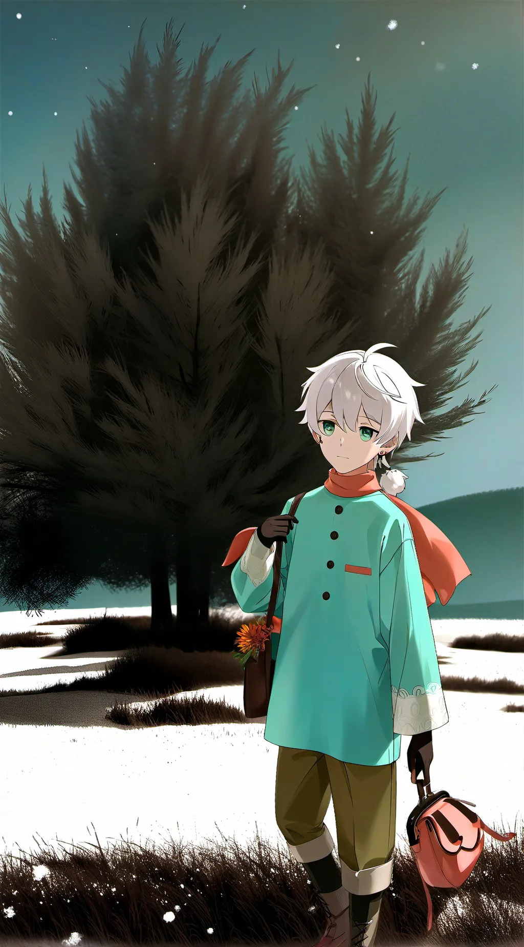 ai character: Lucas Winter V1 background