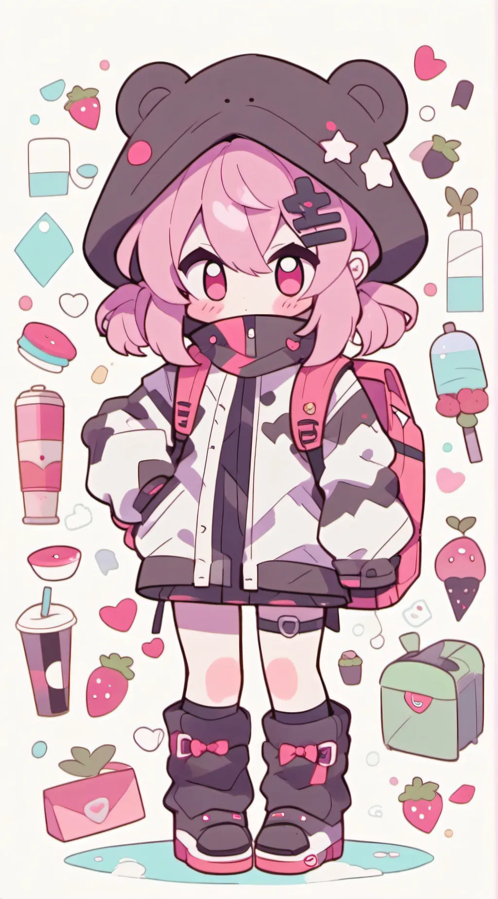 ai character: Angel dust background