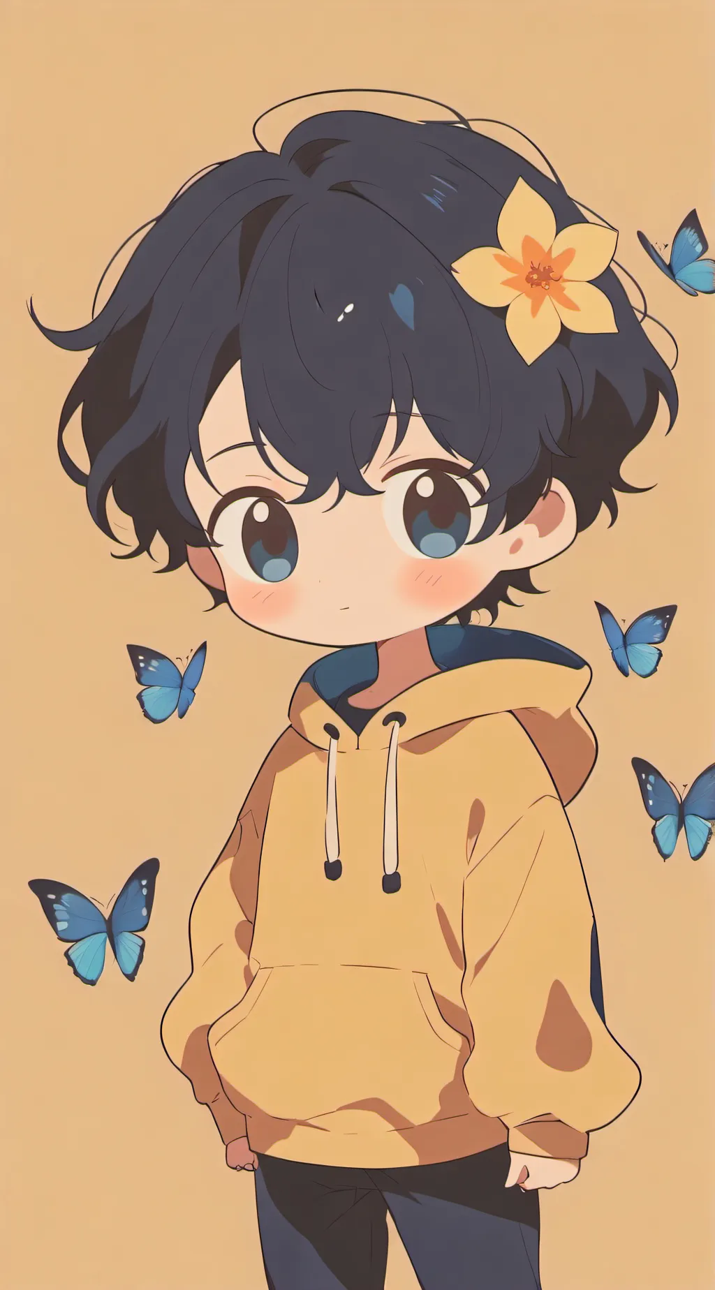 ai character: mha background