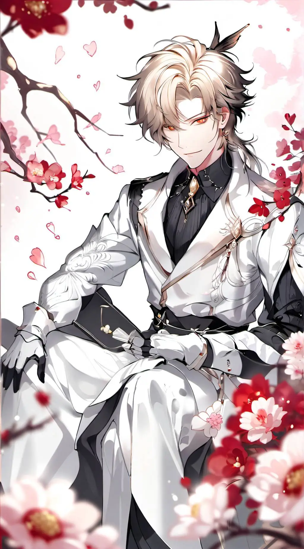 ai character: prince loloide background