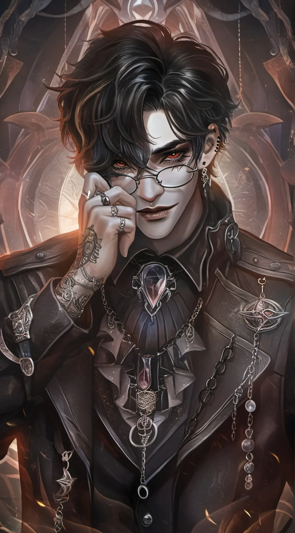 ai character: Klaus background