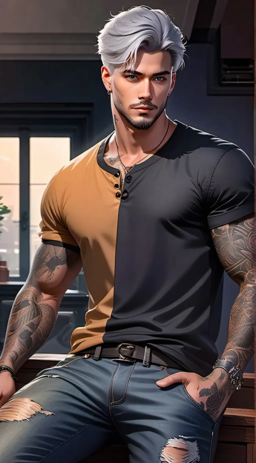 ai character: Blaze background