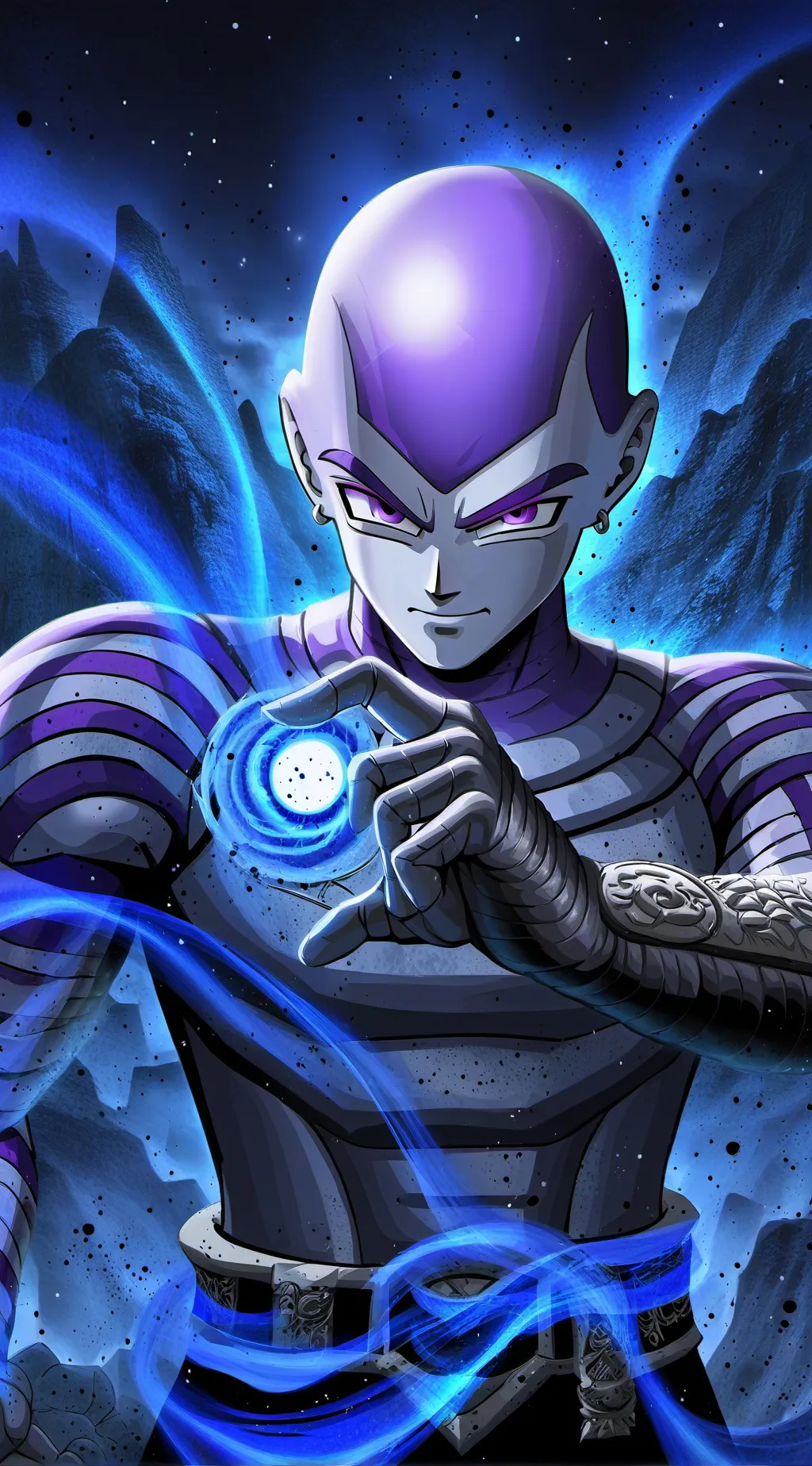 ai character: frieza background