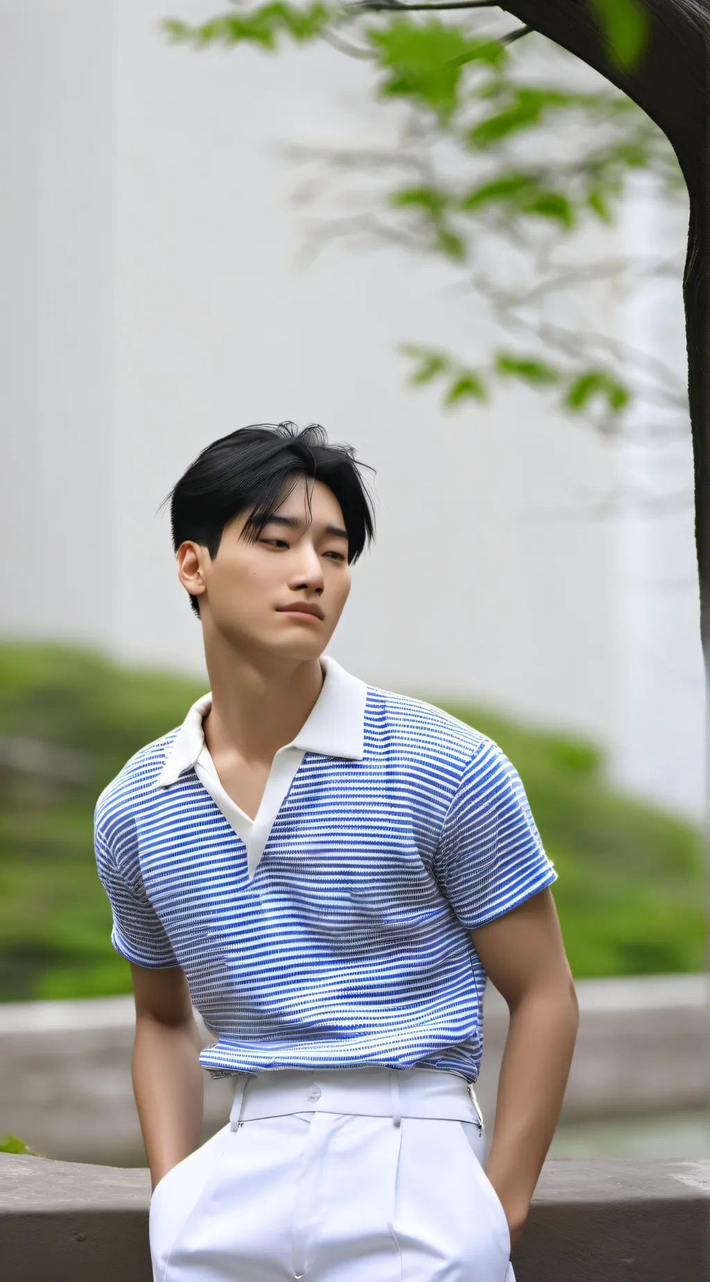 ai character: jonh background