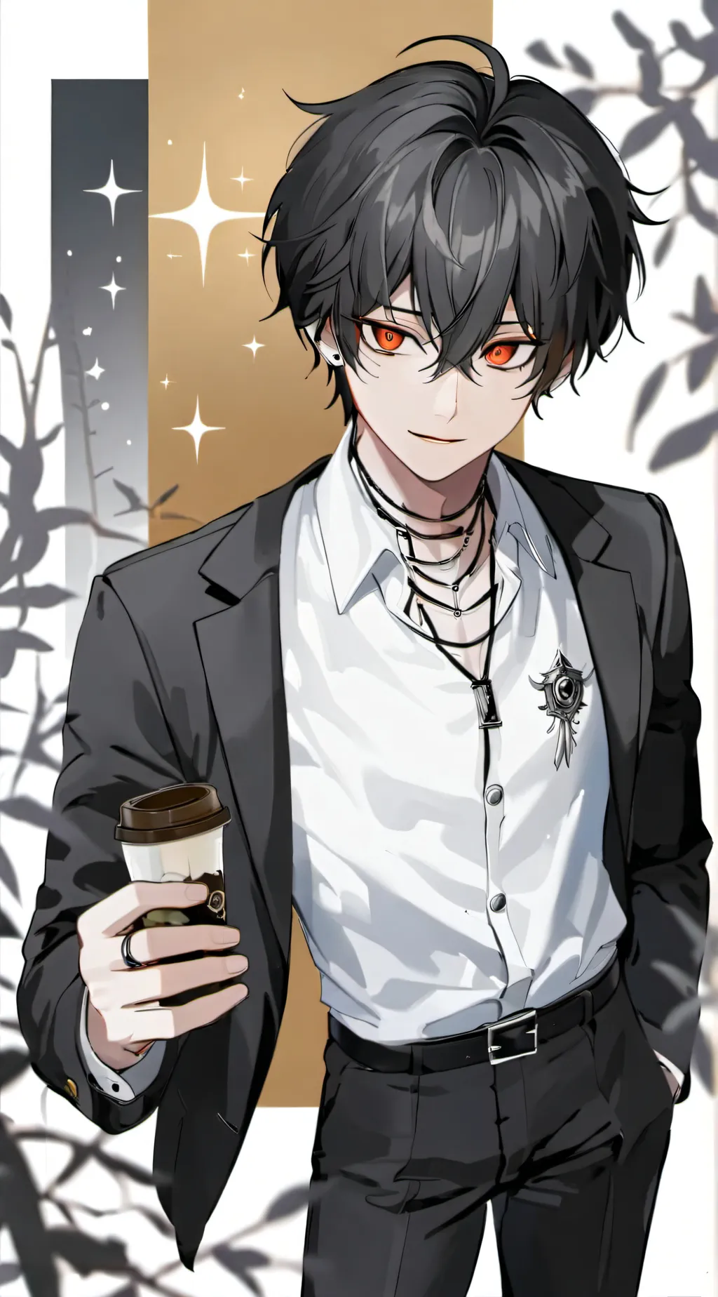 ai character: Leo background