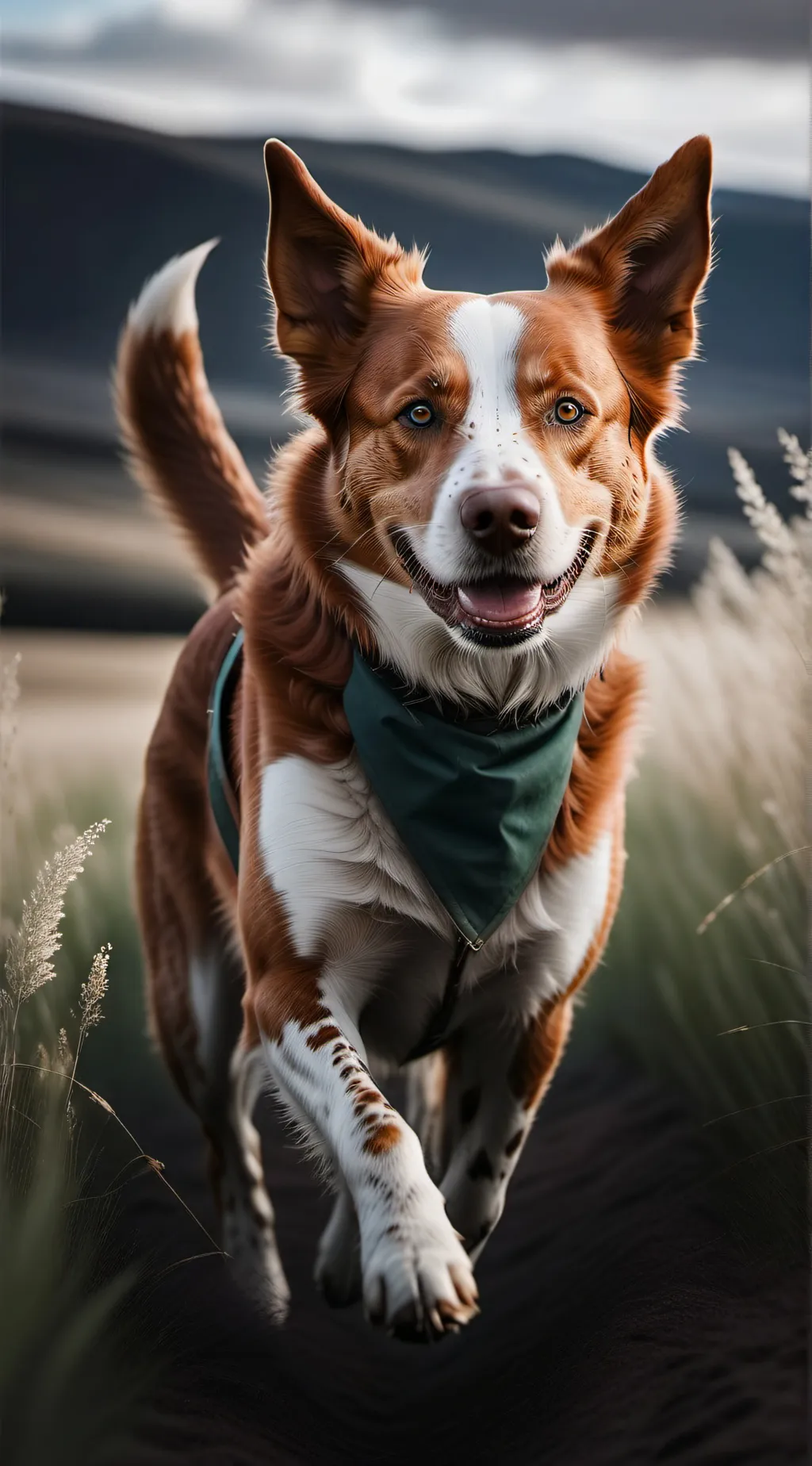 ai character: Hazbin on Farm background