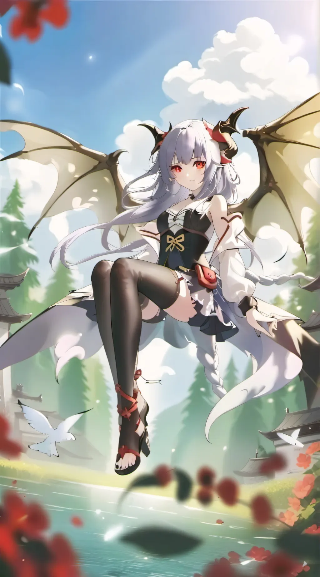 ai character: silo background