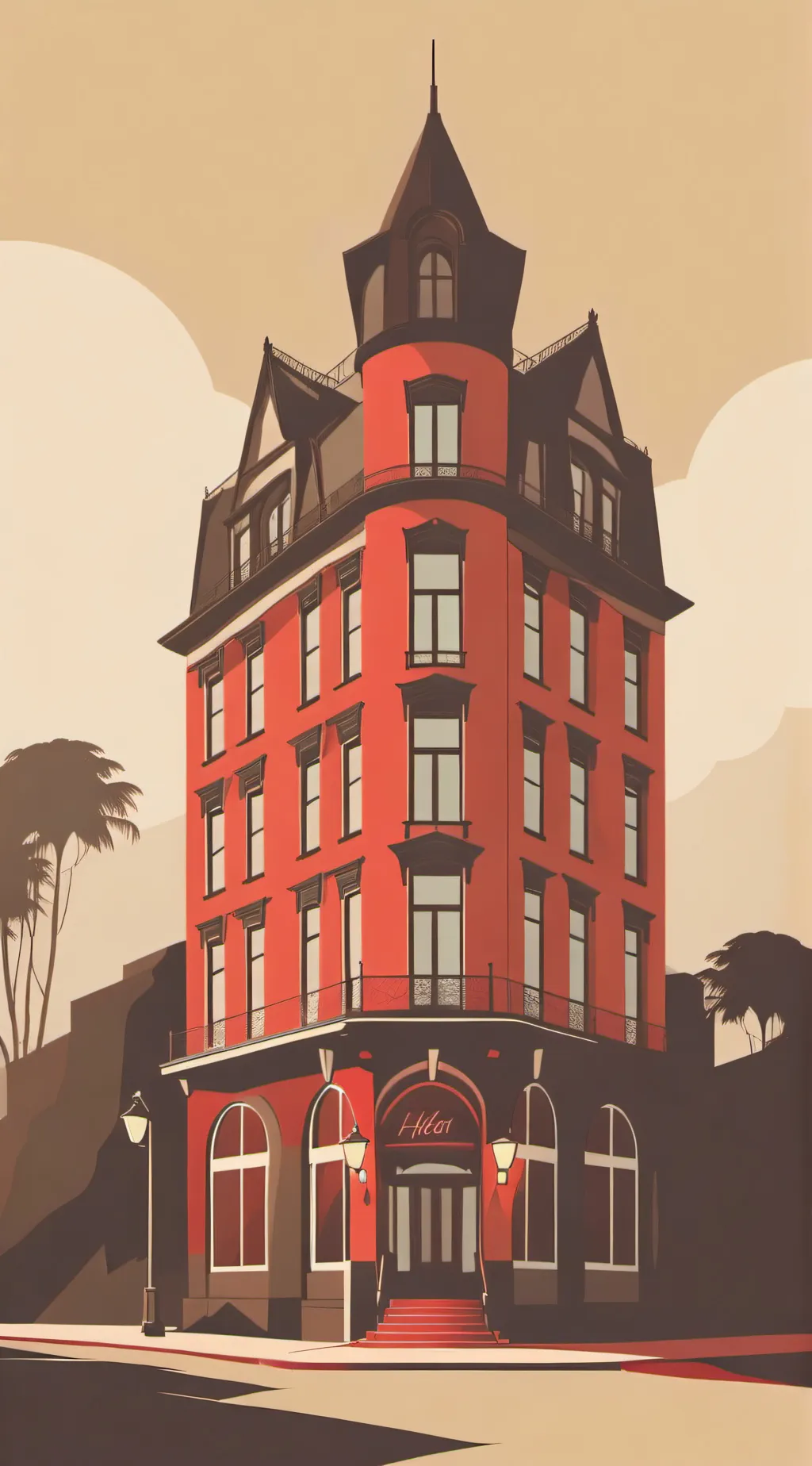 ai character: HH background