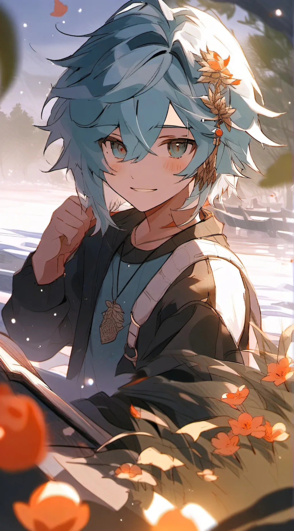 ai character: caylus background