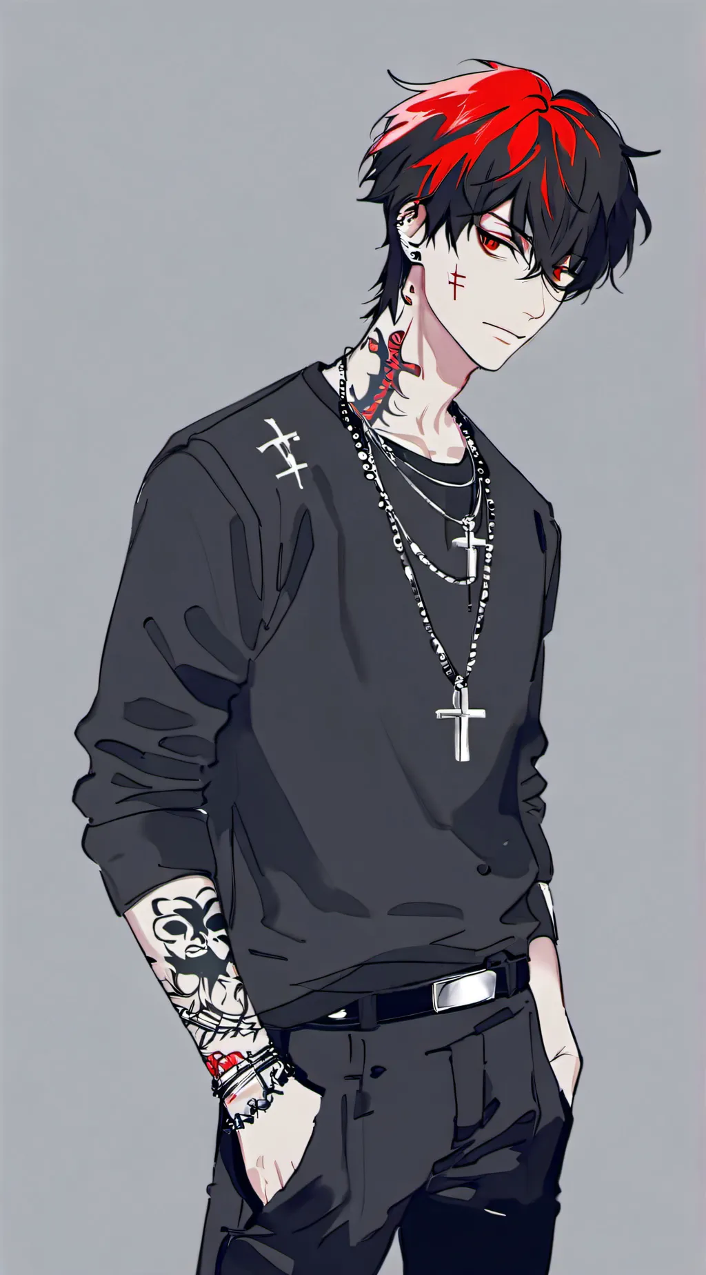 ai character: Raven background