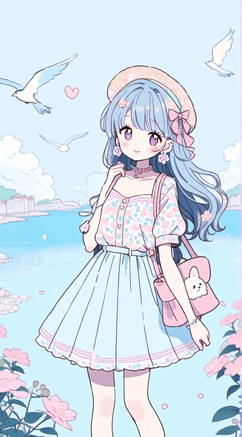 ai character: my little baby  background