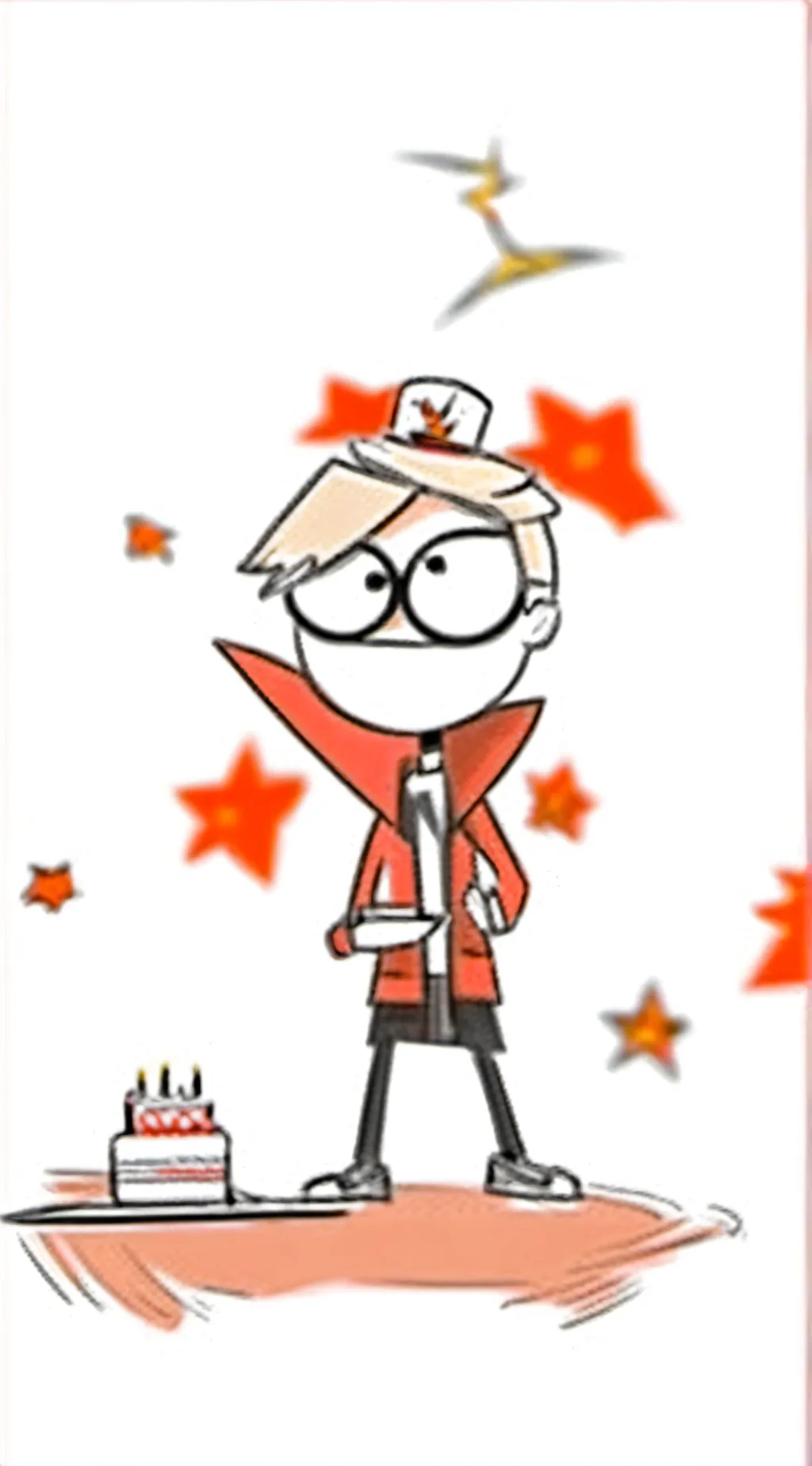 ai character: Lucifer's birthday background