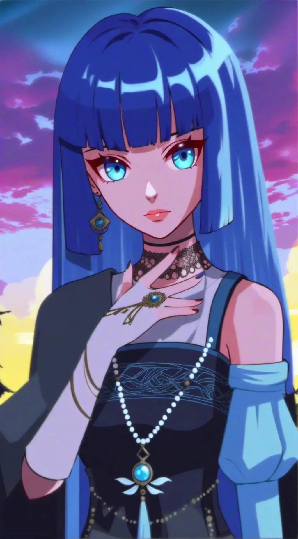 ai character: coralesi background