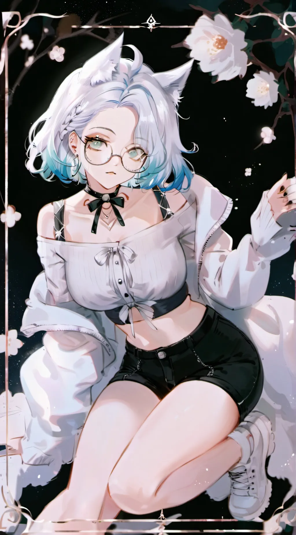 ai character: Luna background