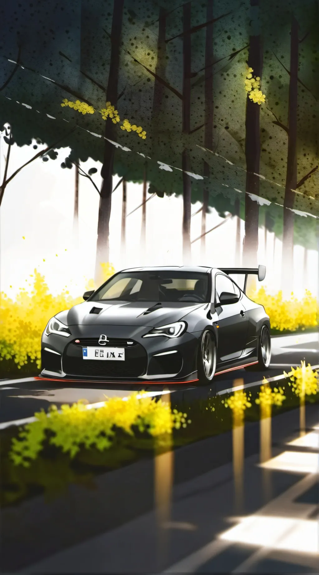 ai character: gtr background