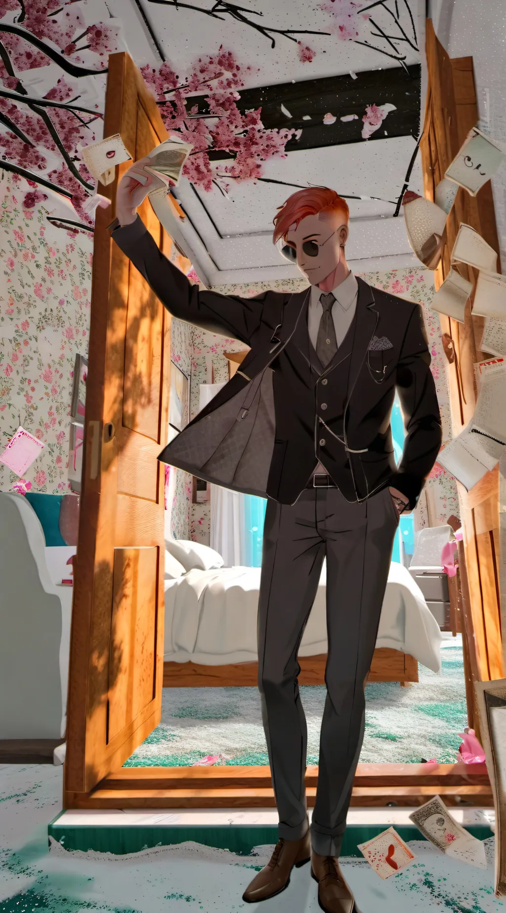 ai character: Hayden Williams  background