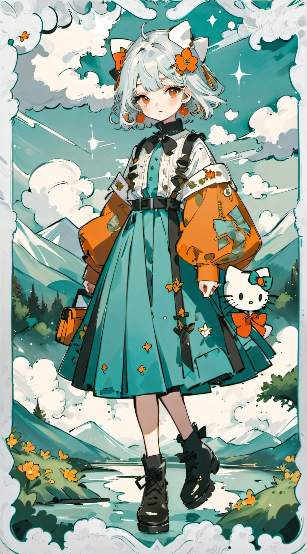 ai character: ☆Lizzy☆ background