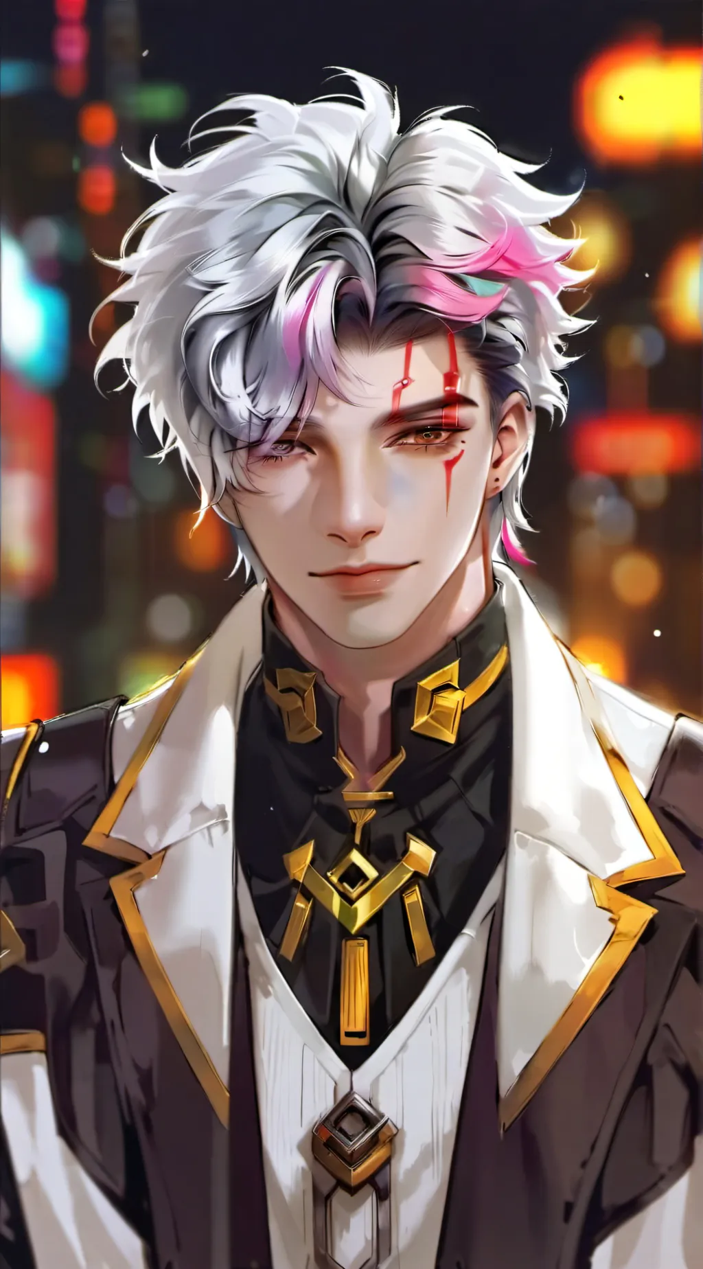 ai character: Aaron  background