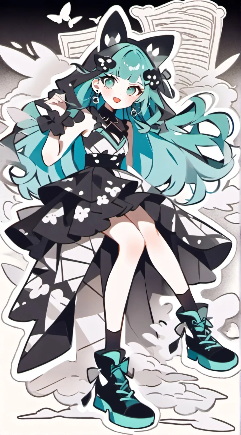 ai character: stella background