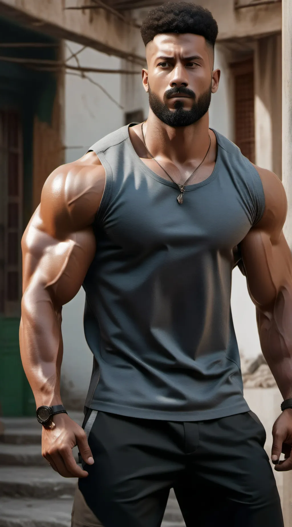 ai character: Tre background