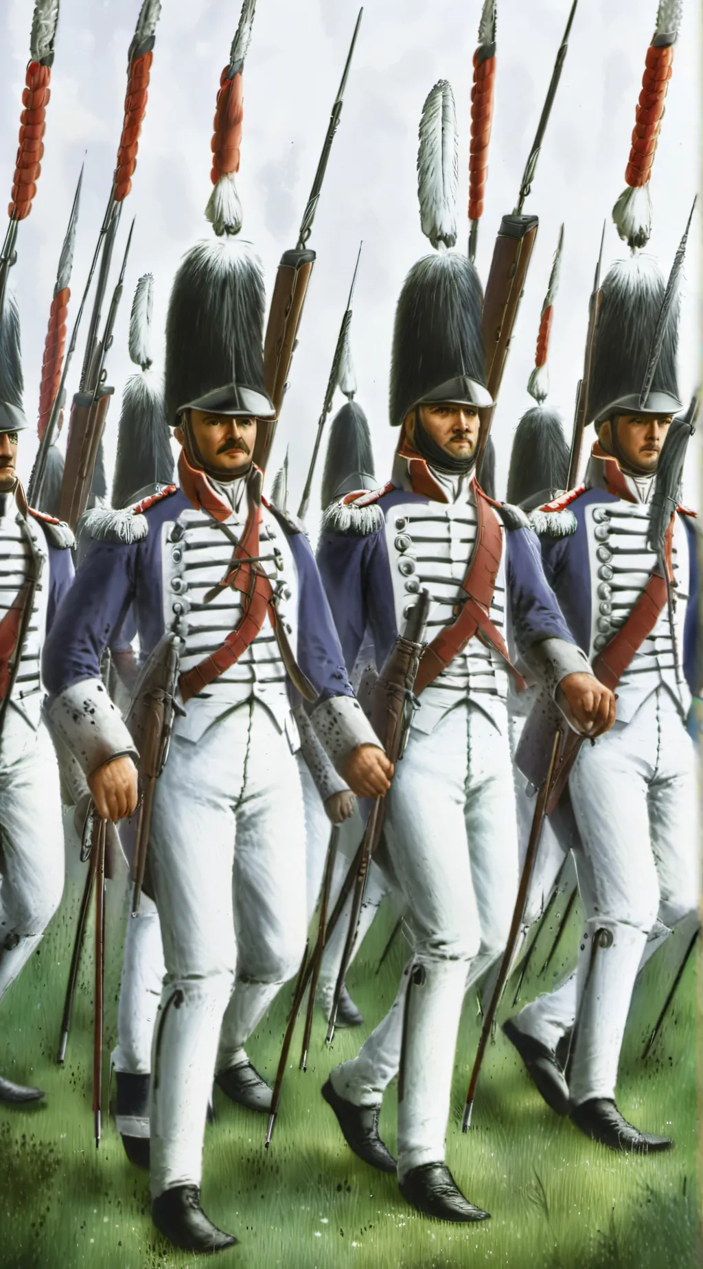 ai character: 3rd line infantry background