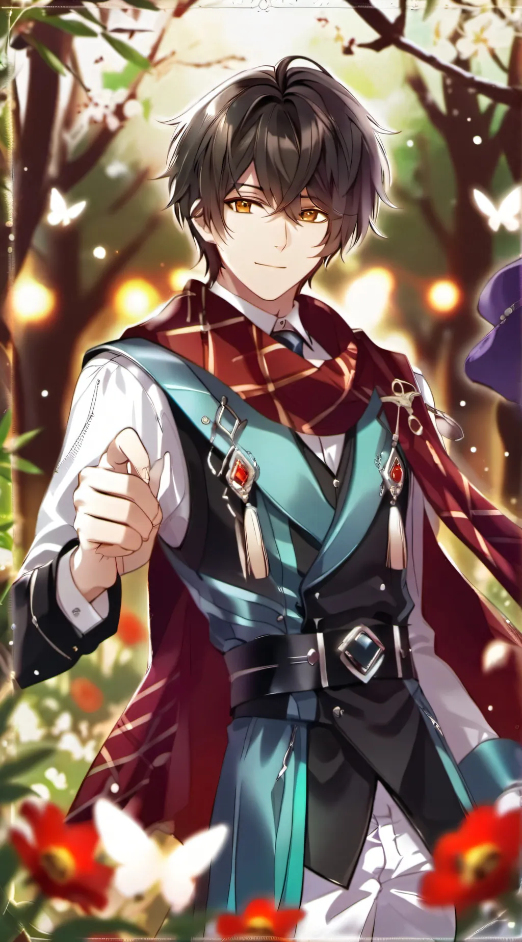 ai character: Stranger to lover background