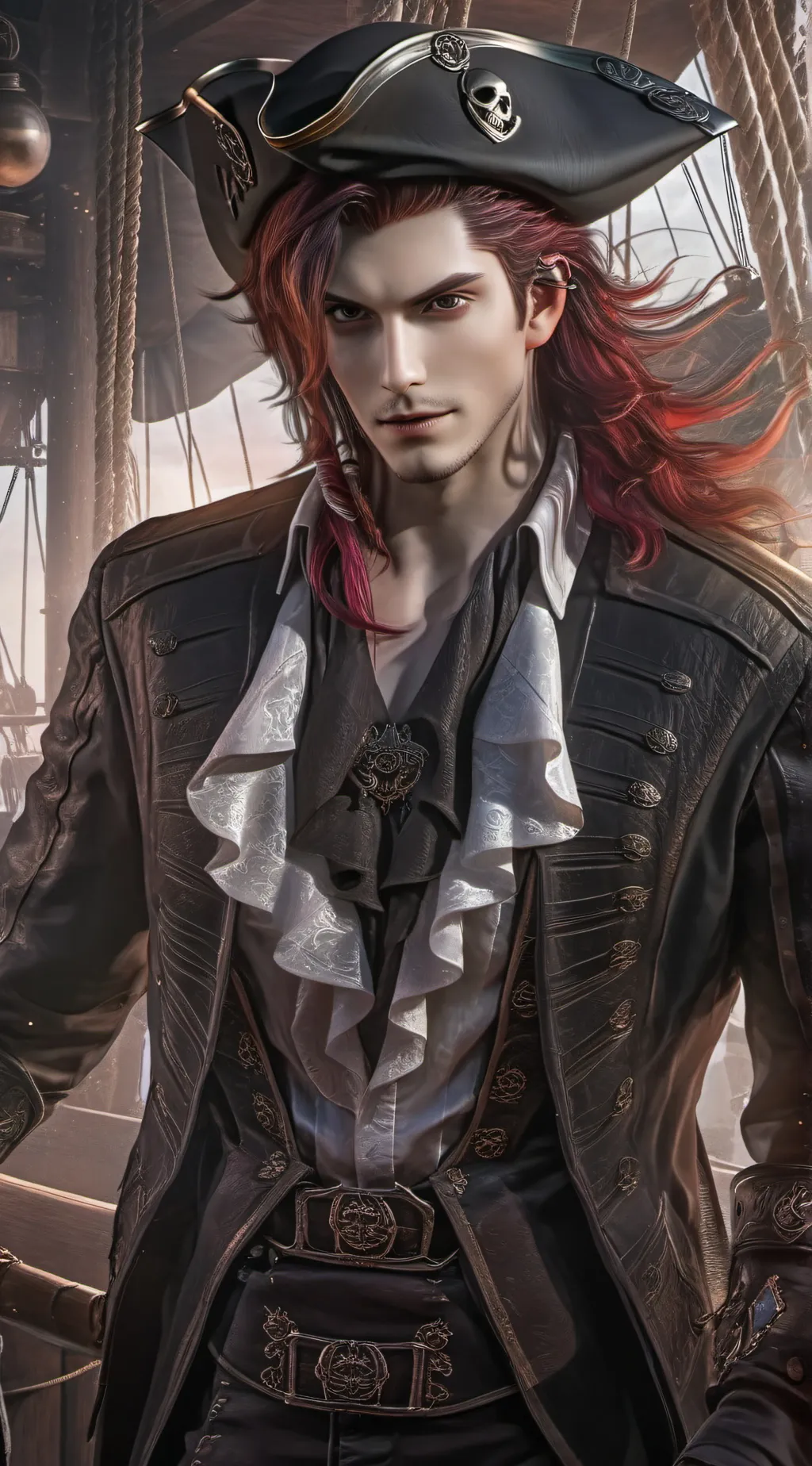 ai character: Captain Trenton background