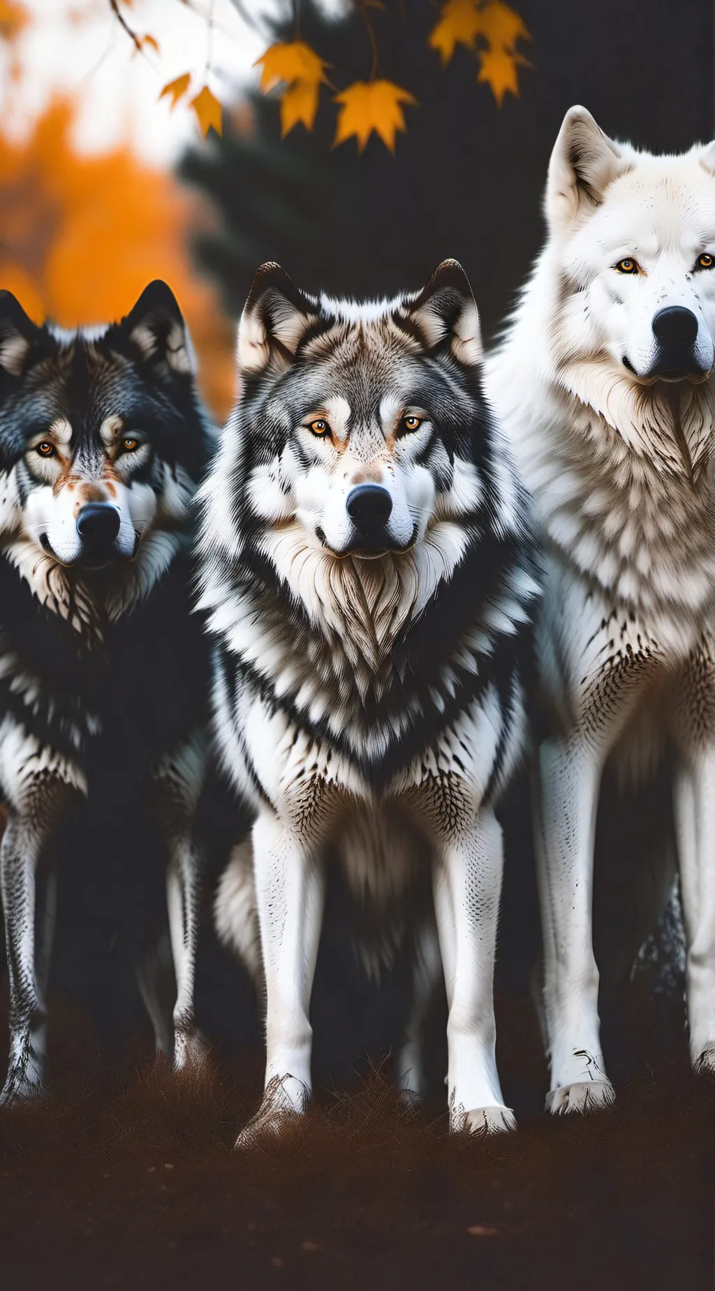 ai character: (- 3 male wolfs-) background
