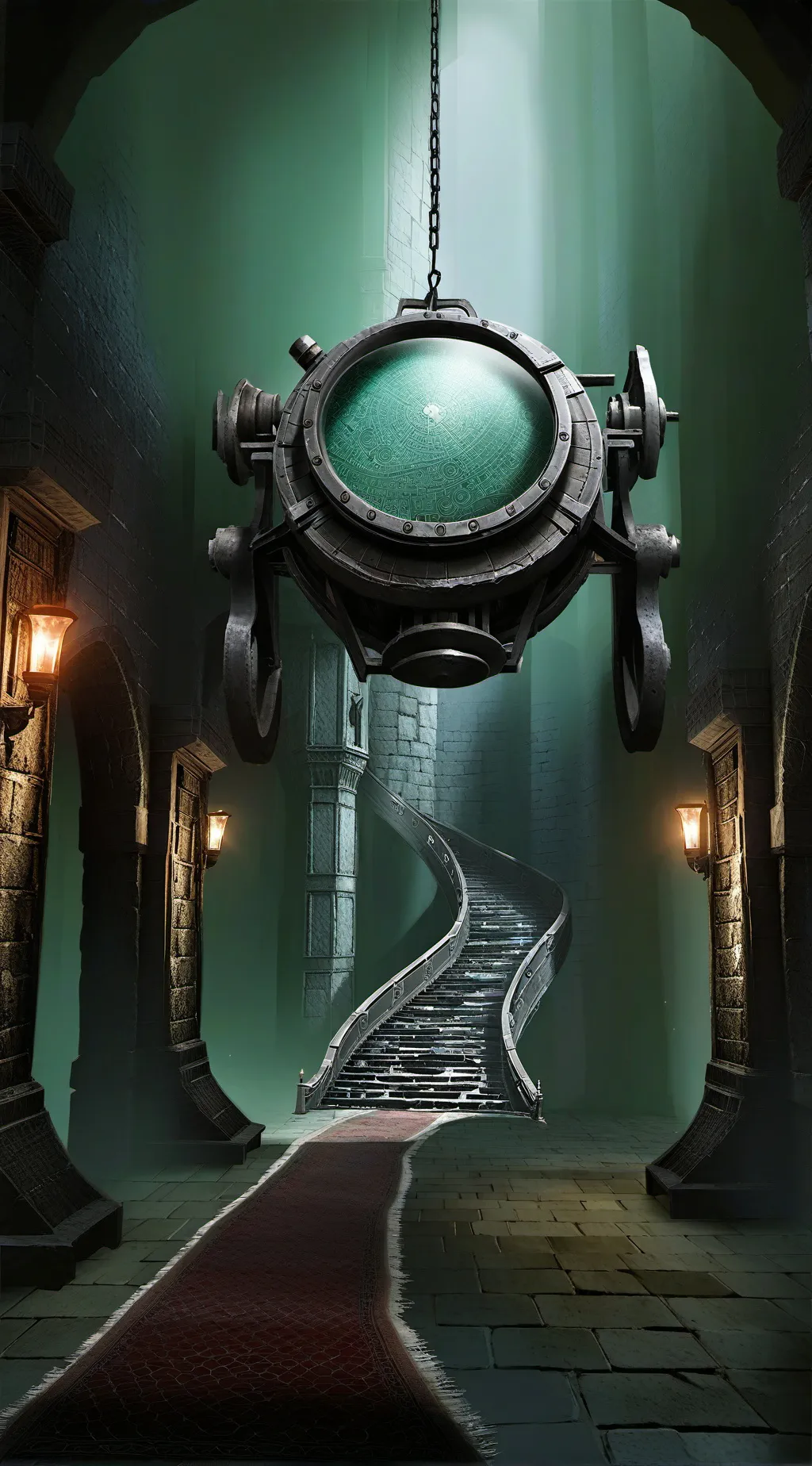 ai character: the forge background