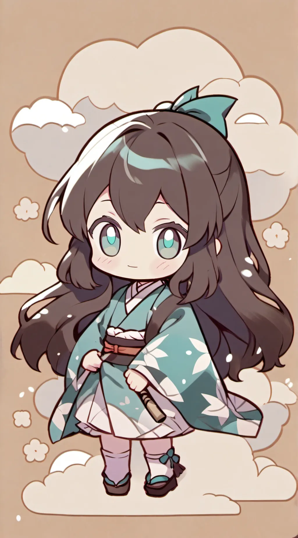 ai character: tanjiro & muichiro background