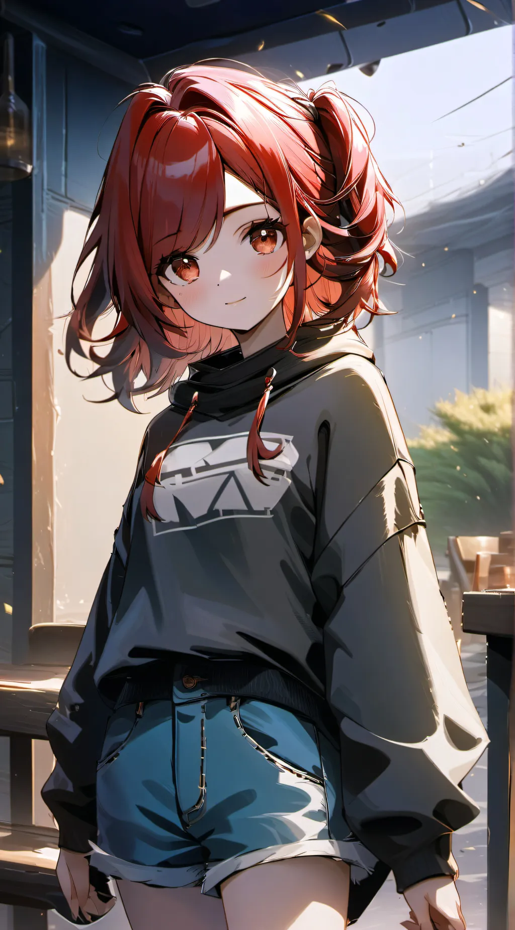 ai character: Rose background