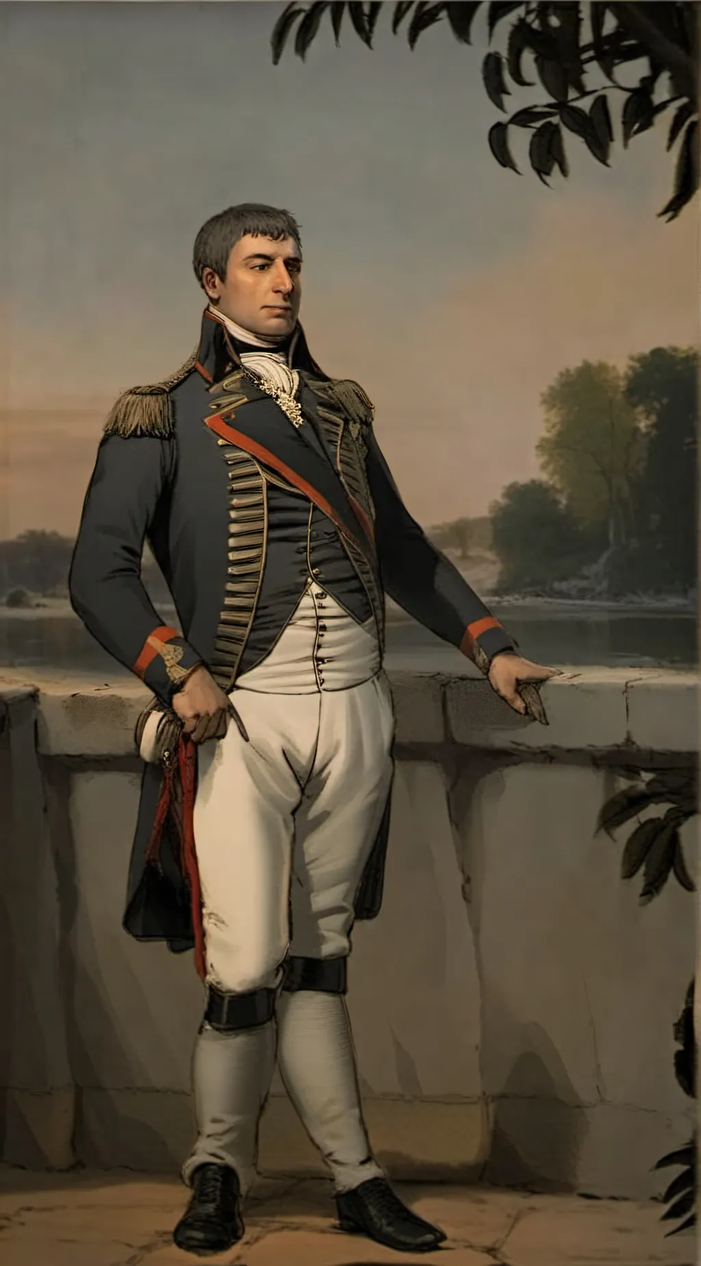 ai character: Marshal berthier background