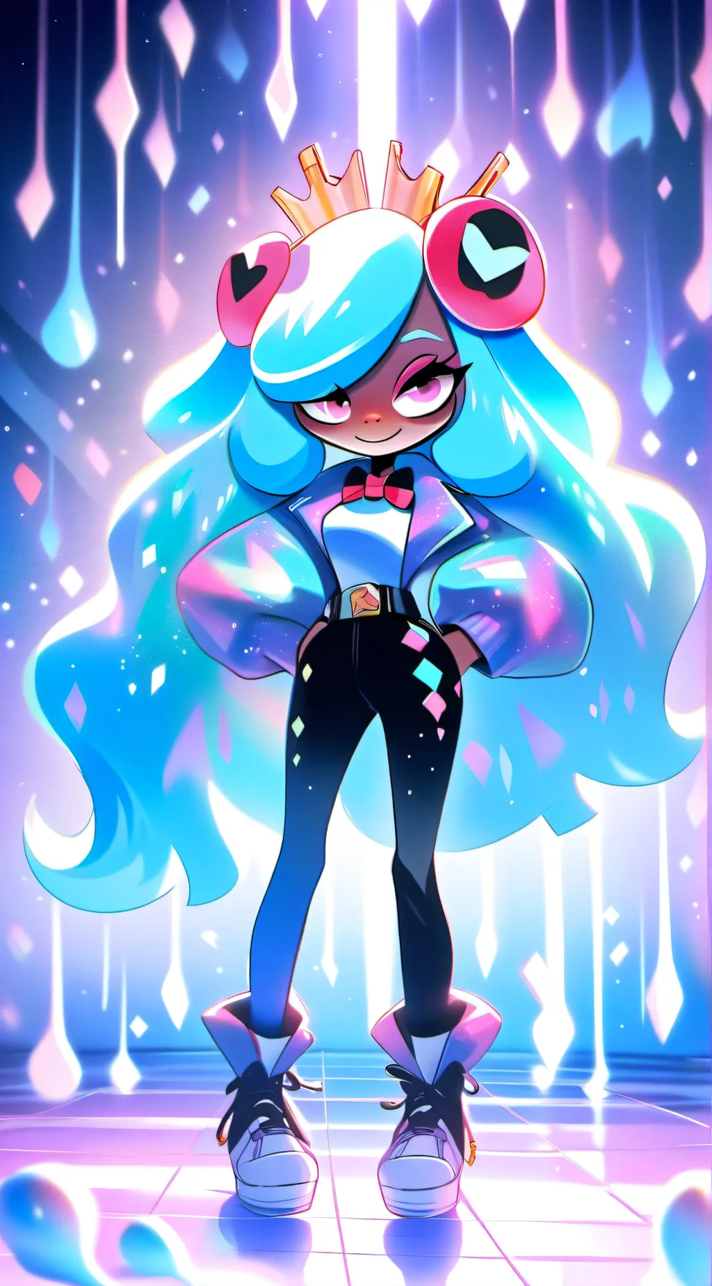 ai character: Vox and Val’s kid background