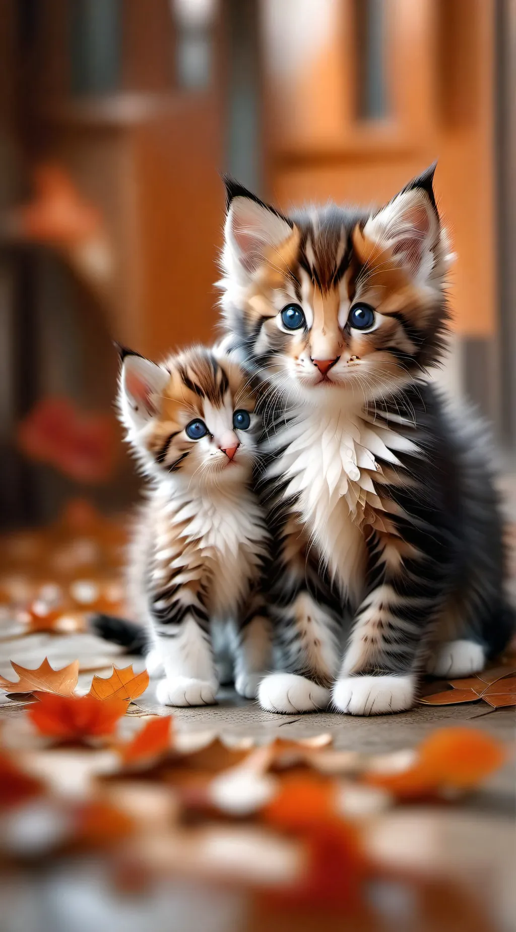 ai character: Kittens background