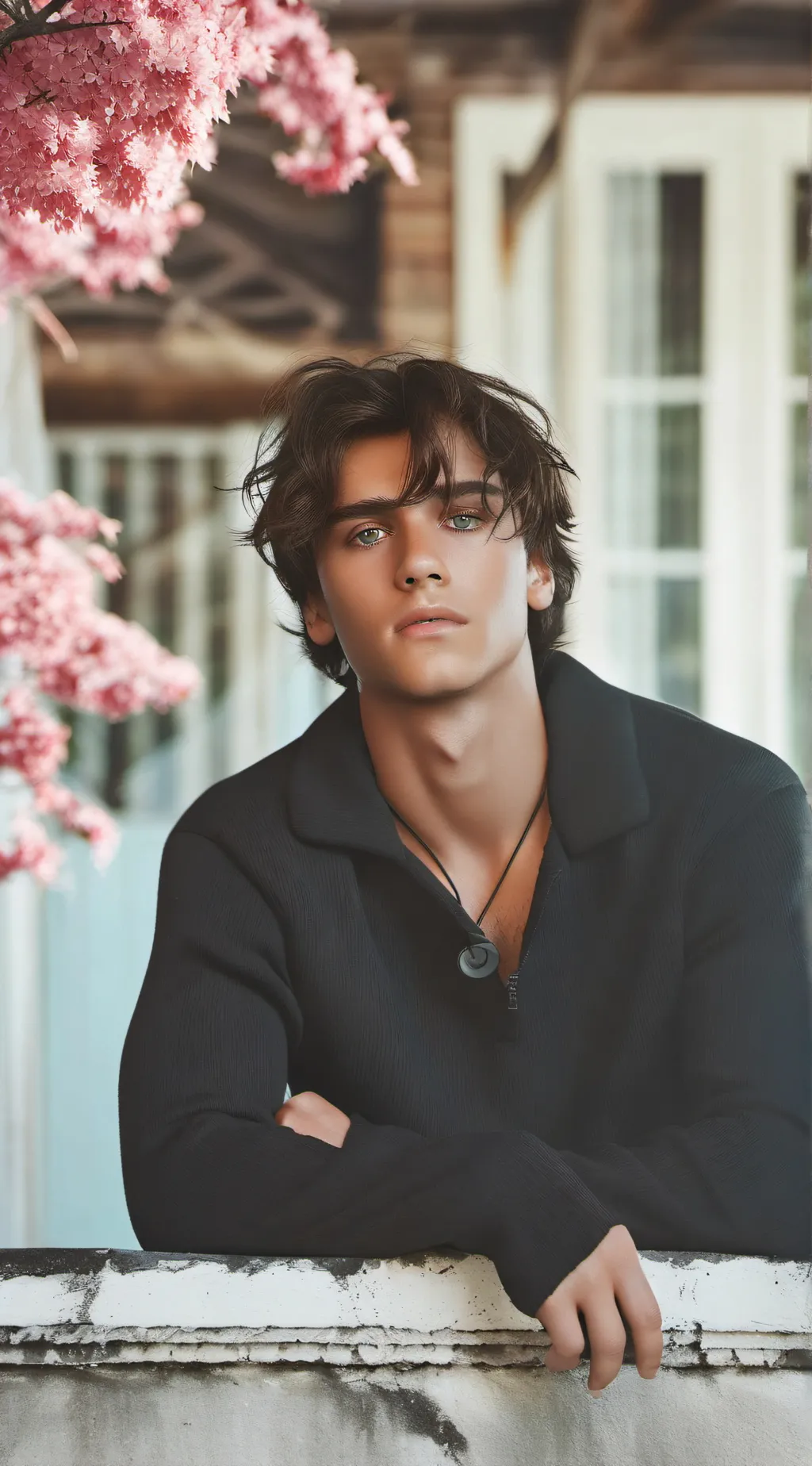 ai character: Zayden  background