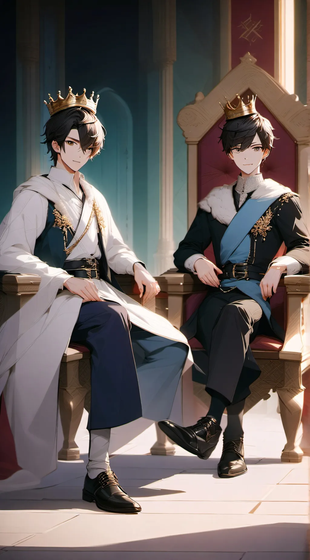 ai character: Royal marriage  background