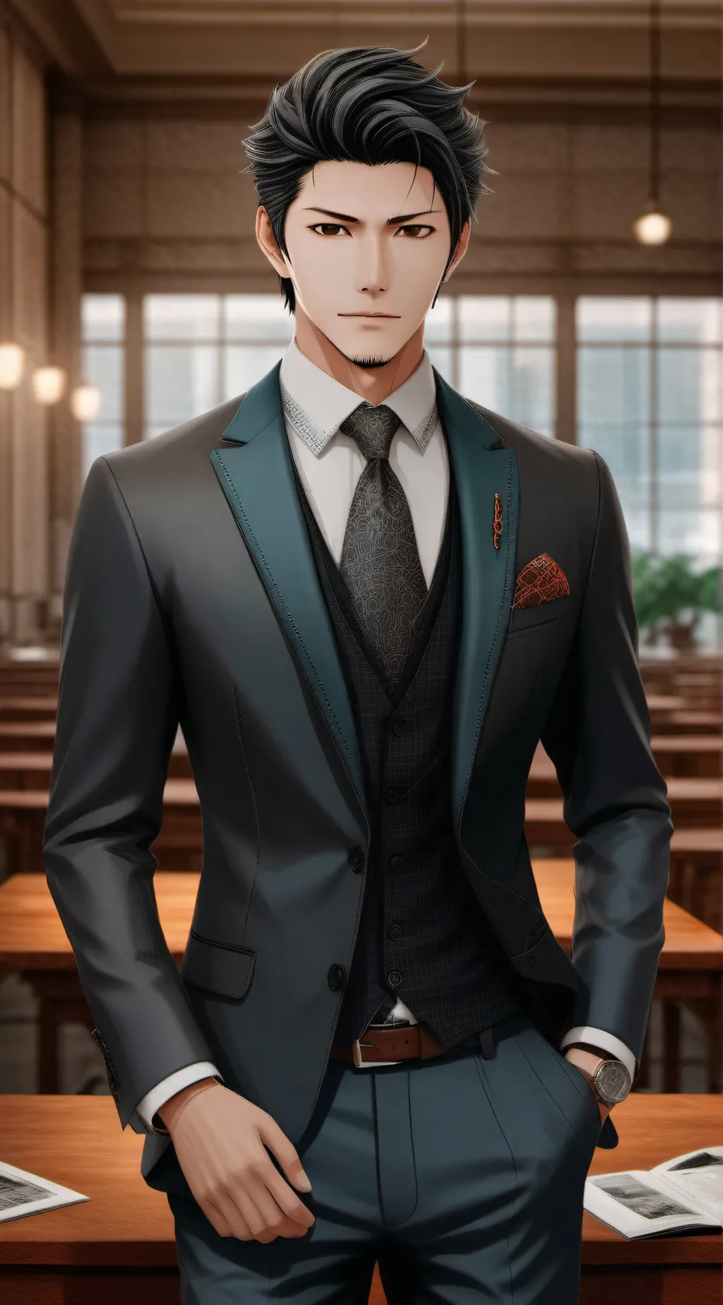 ai character: Soryu Oh  background