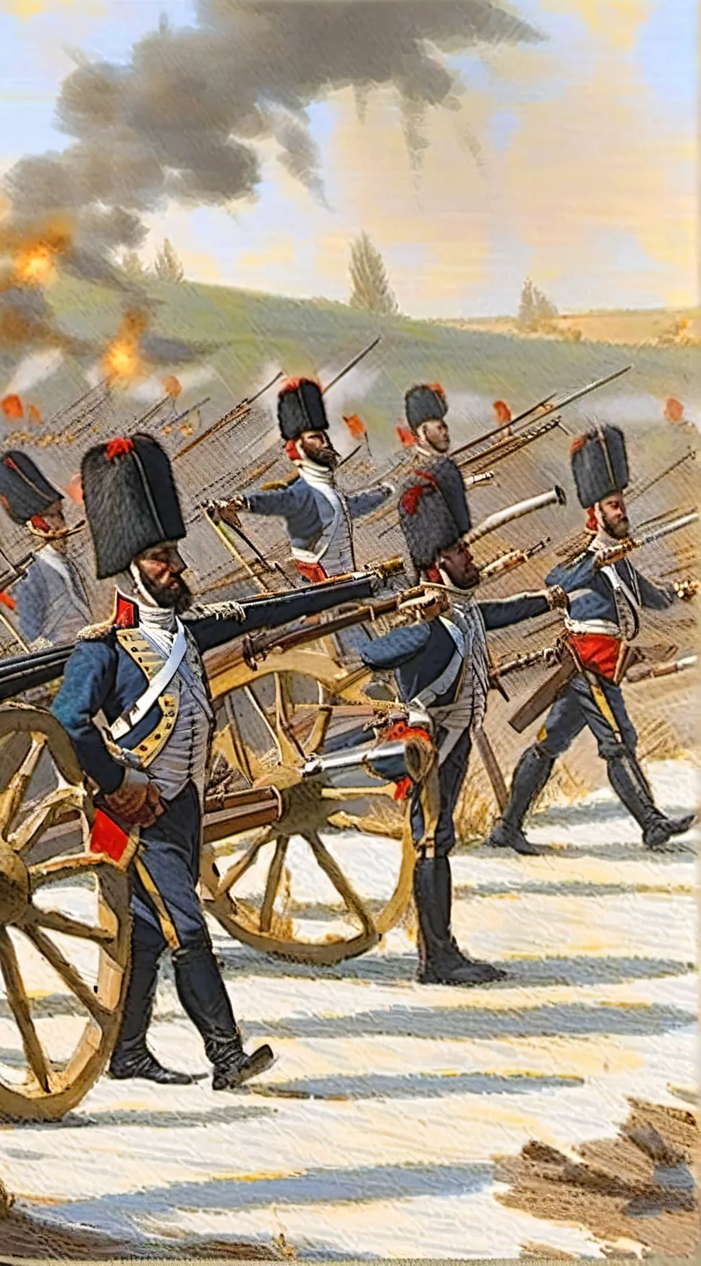 ai character: 9th foot artillery background