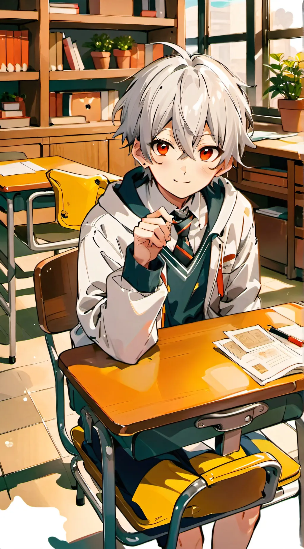 ai character: Liam background