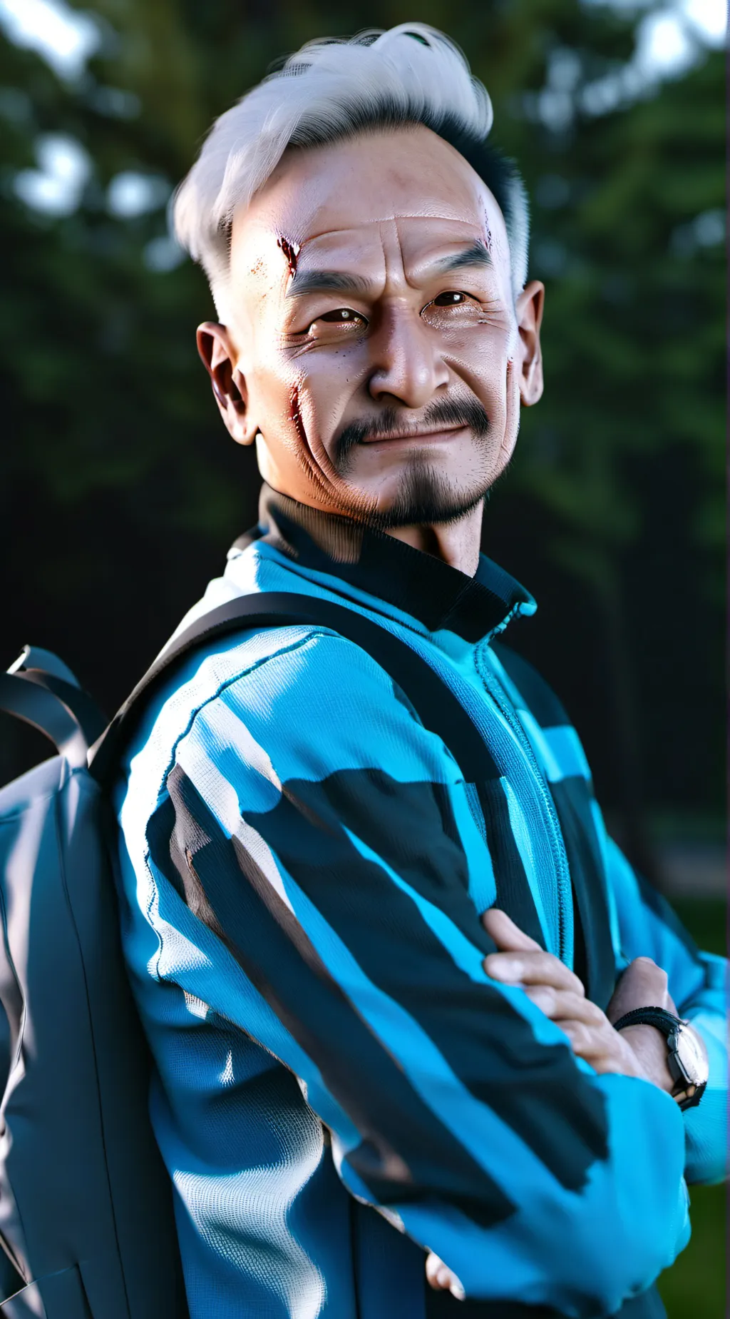 ai character: guy background