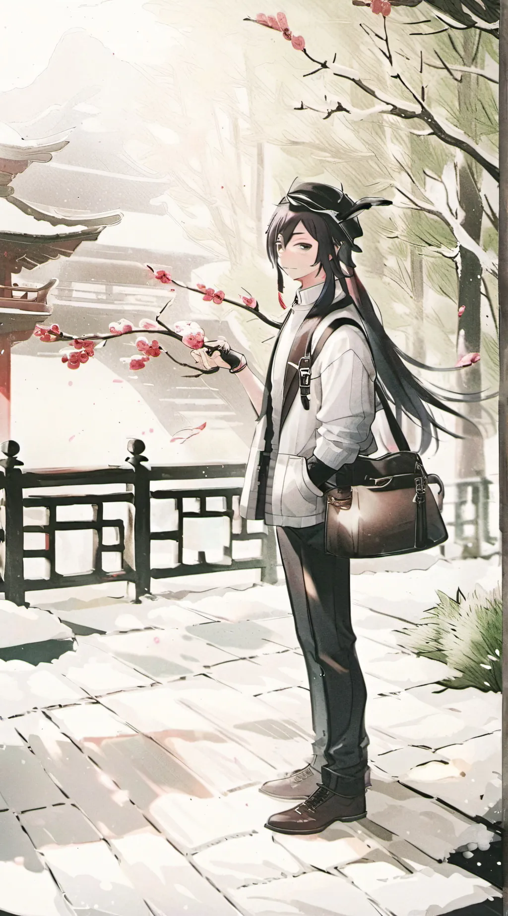 ai character: iguro meets Y/N background