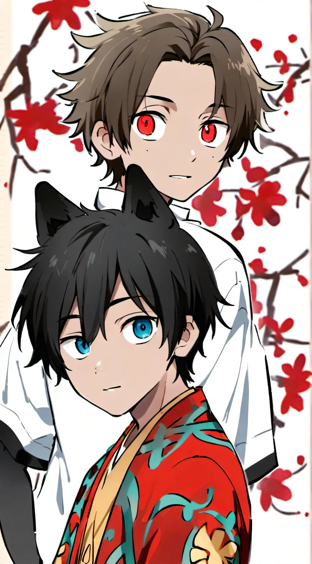 ai character: love and loven background