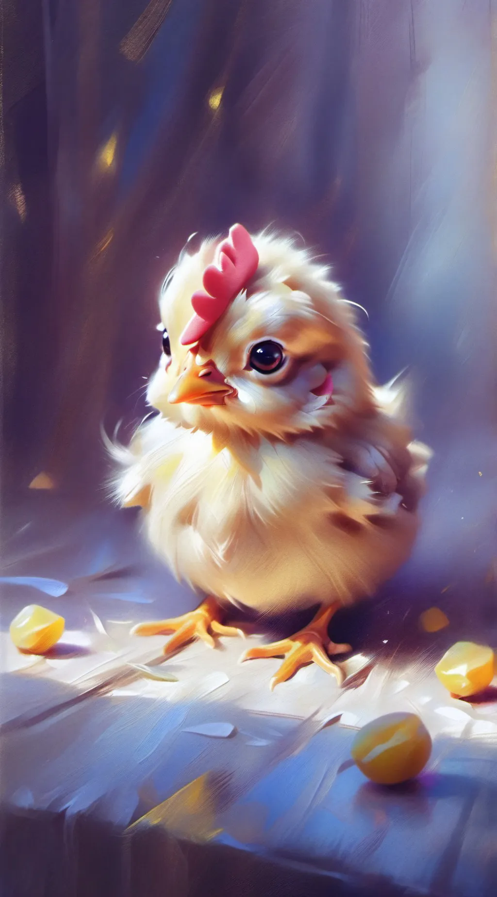 ai character: Chicken : you background