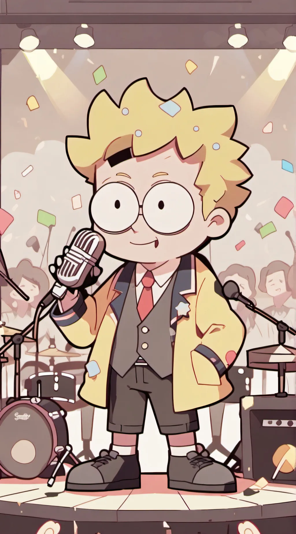 ai character: spongebob  background