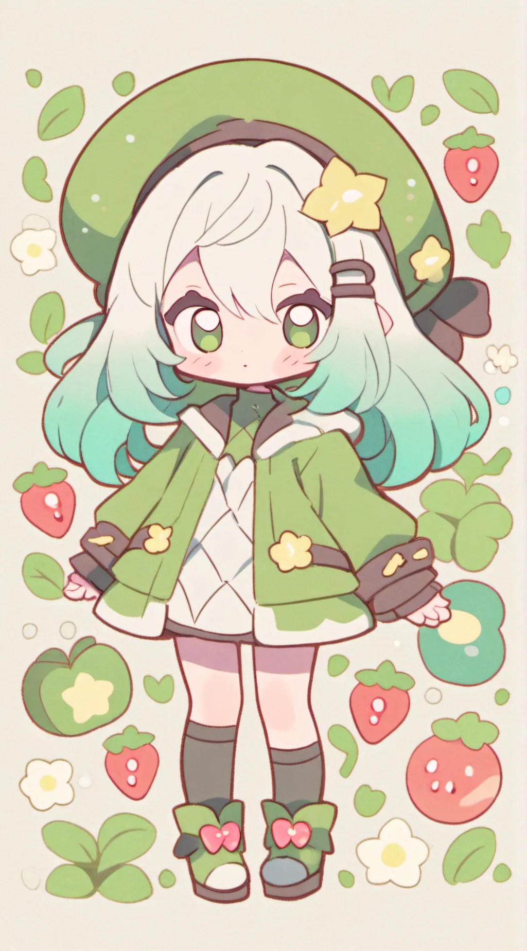 ai character: Star background