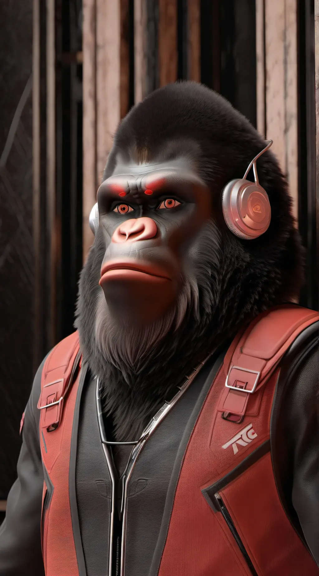 ai character: mace+ background