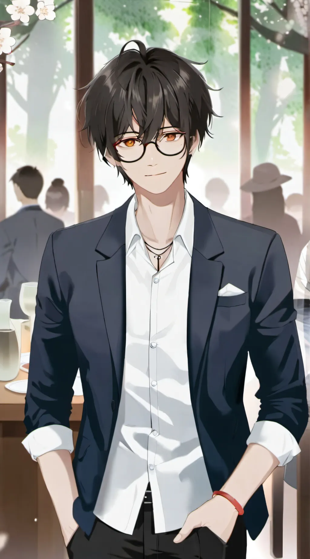 ai character: Inside out 2 background