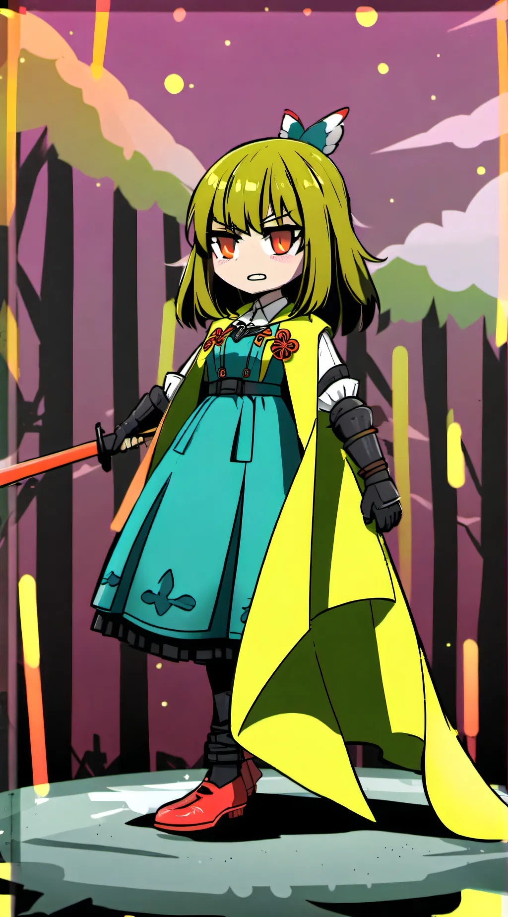 ai character: Lable was friend background